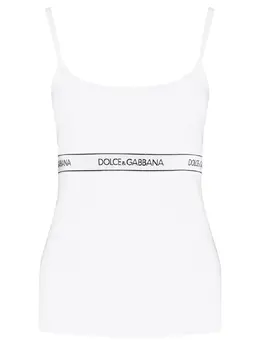 DOLCE &amp; GABBANA: Хлопковый топ 