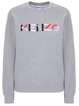 KENZO: Хлопковая толстовка 