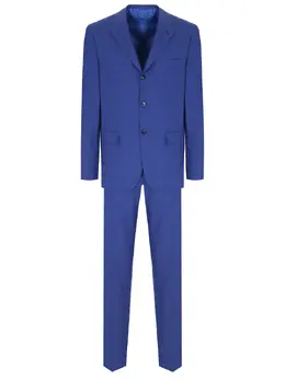 KITON: Синий костюм 