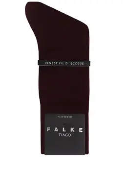 FALKE: Бордовые носки