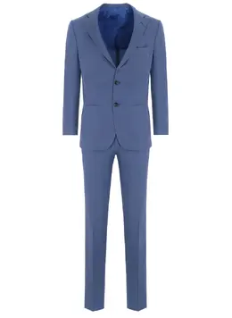 KITON: Однотонный костюм 