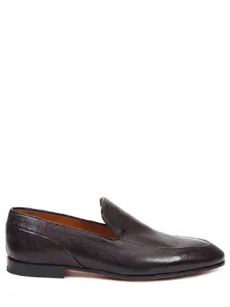 BONTONI: Бордовые туфли 
