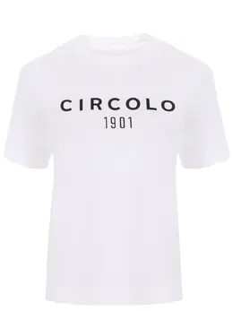 CIRCOLO 1901: Хлопковая футболка 