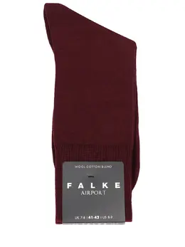 FALKE: Бордовые носки