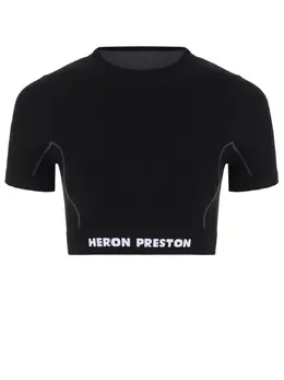HERON PRESTON: Чёрный топ 