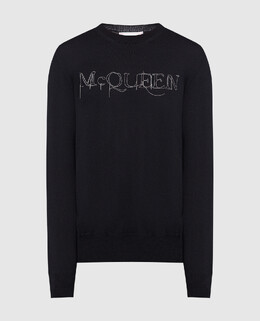 Alexander McQueen: Чёрный свитер 