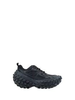Balenciaga: Чёрные кроссовки 