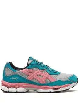 ASICS: Голубые кроссовки  Gel