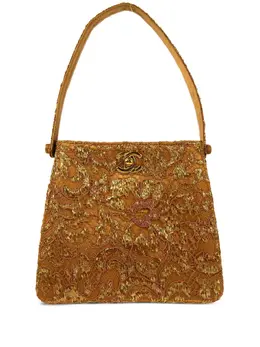 CHANEL Pre-Owned: Коричневая сумка 