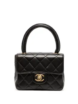 CHANEL Pre-Owned: Чёрная сумка 