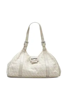 Fendi Pre-Owned: Светлая сумка 