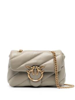 PINKO: Бежевая сумка  Love Puff