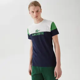 Lacoste: Футболка с принтом 