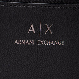 Armani Exchange: Чёрная сумка