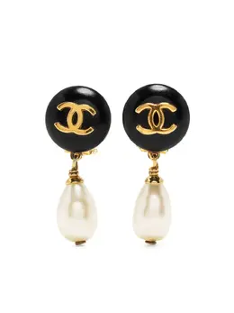 CHANEL Pre-Owned: Серьги 
