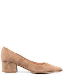 Gianvito Rossi: Коричневые туфли 