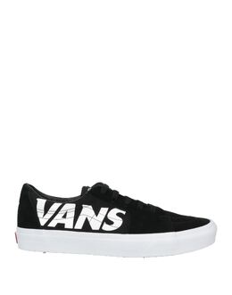 VANS: Чёрные кроссовки 