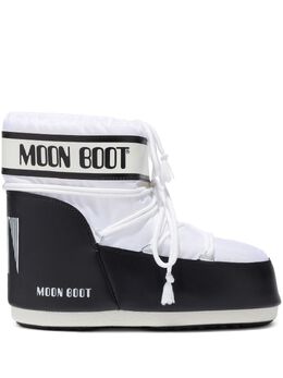 Moon Boot: Белые ботинки 