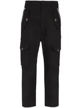 Balmain: Хлопковые брюки 