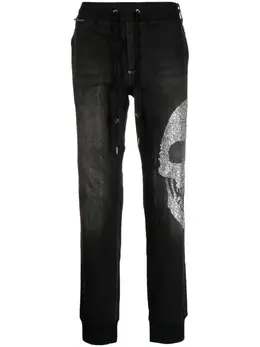 Philipp Plein: Чёрные брюки  Skull