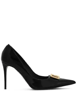 Dolce & Gabbana: Чёрные туфли 