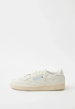 Reebok: Бежевые кеды 