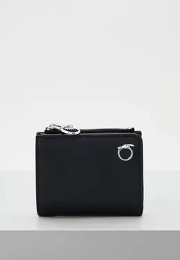Trussardi: Чёрный кошелёк 