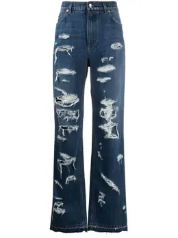 Dolce & Gabbana: Рваные джинсы 