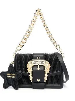 Versace Jeans Couture: Чёрная сумка 
