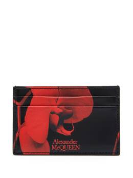 Alexander McQueen: Картхолдер с принтом