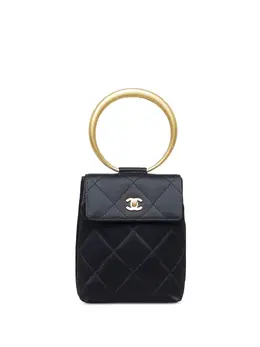 CHANEL Pre-Owned: Чёрный браслет