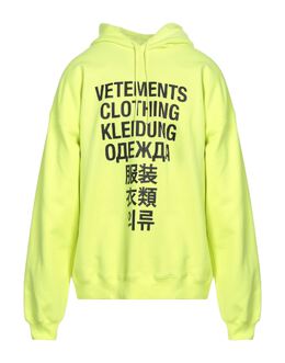 VETEMENTS: Флисовый свитшот 