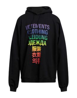 VETEMENTS: Флисовый свитшот 