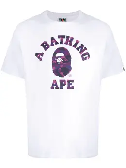 A BATHING APE®: Хлопковая футболка