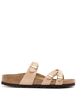 Birkenstock: Коричневые сандалии 