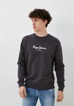 Pepe Jeans: Серый свитшот