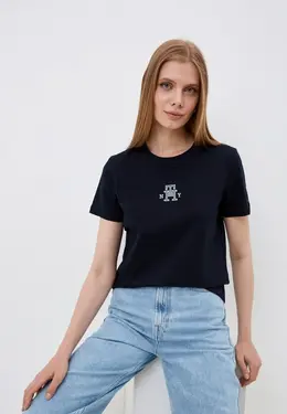 Tommy Hilfiger: Синяя футболка