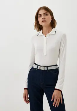 Tommy Hilfiger: Белое поло 