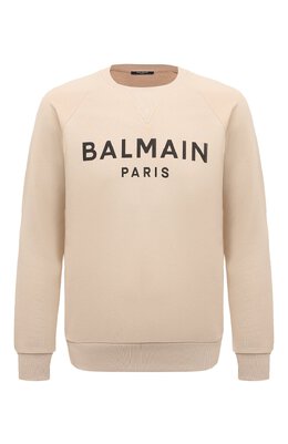 Хлопковый свитшот Balmain wh1jq005b115