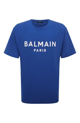 Хлопковая футболка Balmain ah1eg000bb73