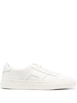 Santoni: Белые кроссовки 