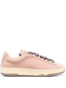 Lanvin: Розовые кроссовки 