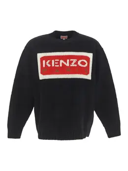 Kenzo: Трикотажный свитер Paris