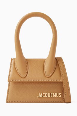 Jacquemus: Коричневая сумка-шоппер Le Chiquito