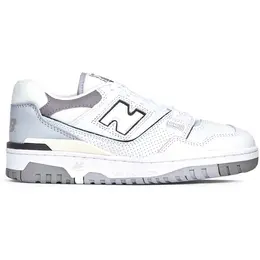 New Balance: Серые кроссовки  550