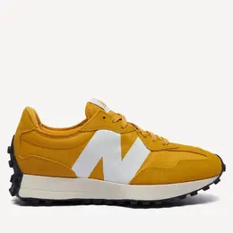 New Balance: Жёлтые кроссовки 