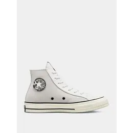 Converse: Серые кеды  Chuck Taylor 70