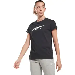 Reebok: Чёрная футболка Vector