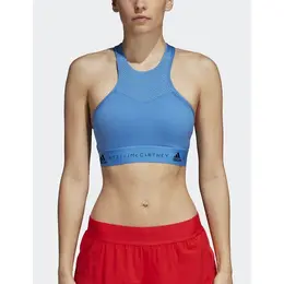 adidas by Stella McCartney: Синий топ 