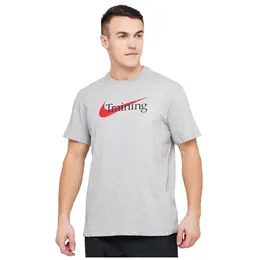 NIKE: Серая футболка 